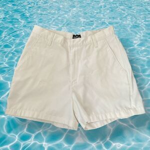 Lee Performance White Khakis Shorts- Size 6 M - White